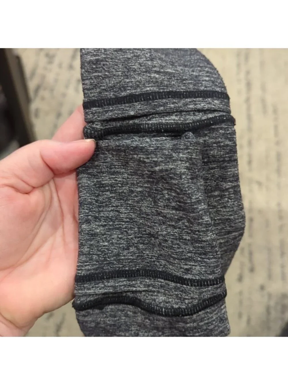 Lululemon Run Inspire Pullover 1/2 Zip Heathered grey
